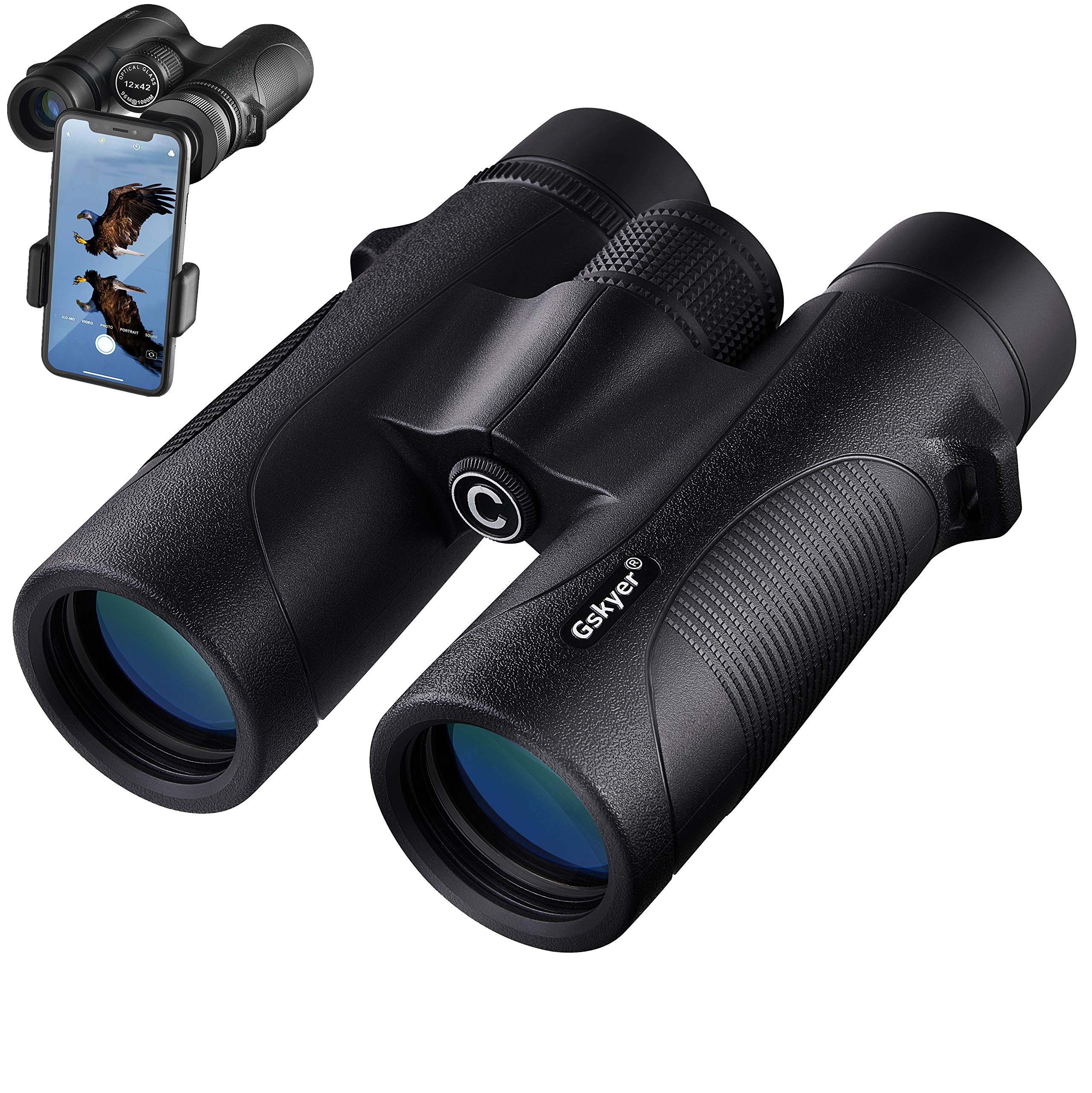 Gskyer 12x42 HD Binoculars
