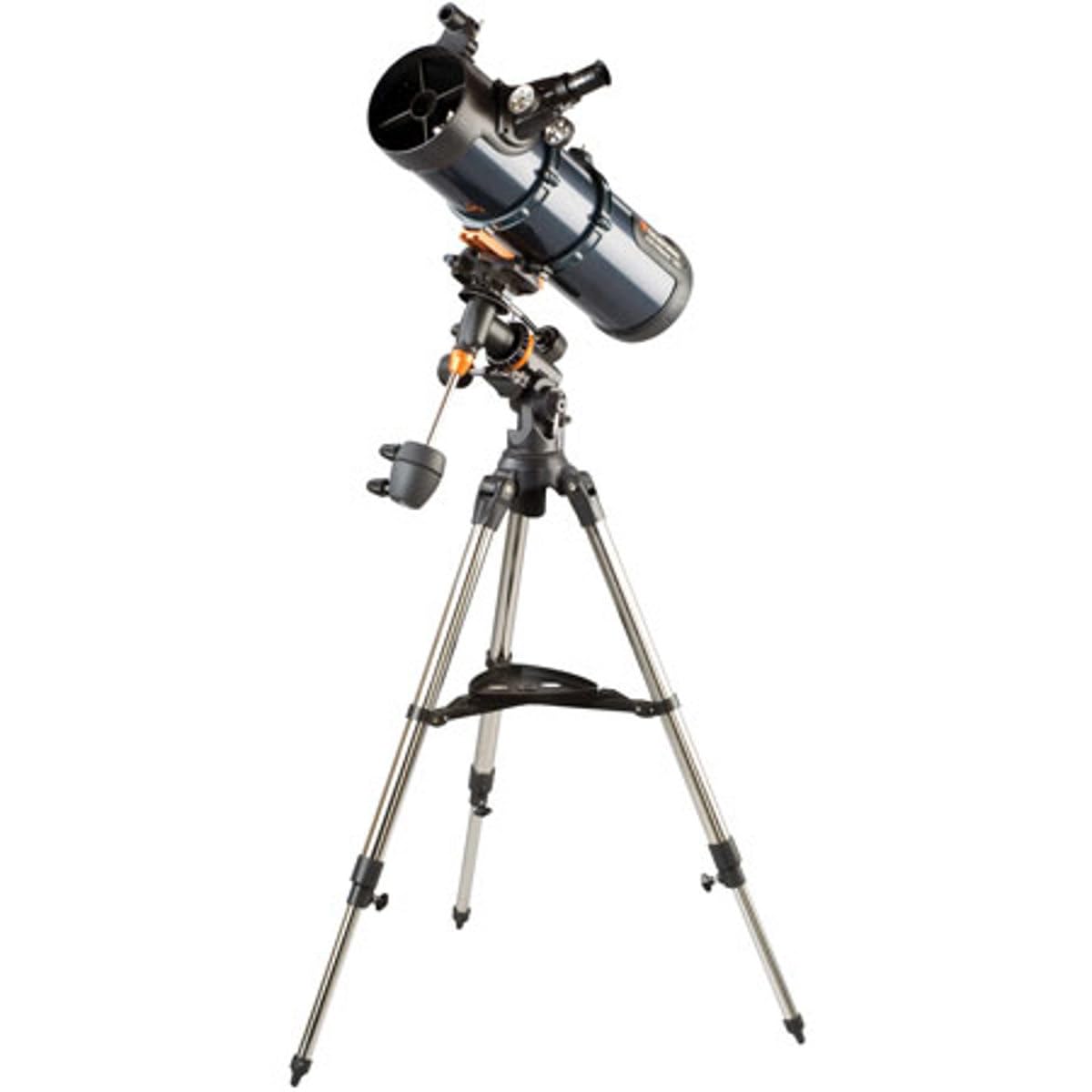 Celestron AstroMaster 130EQ telescope on tripod