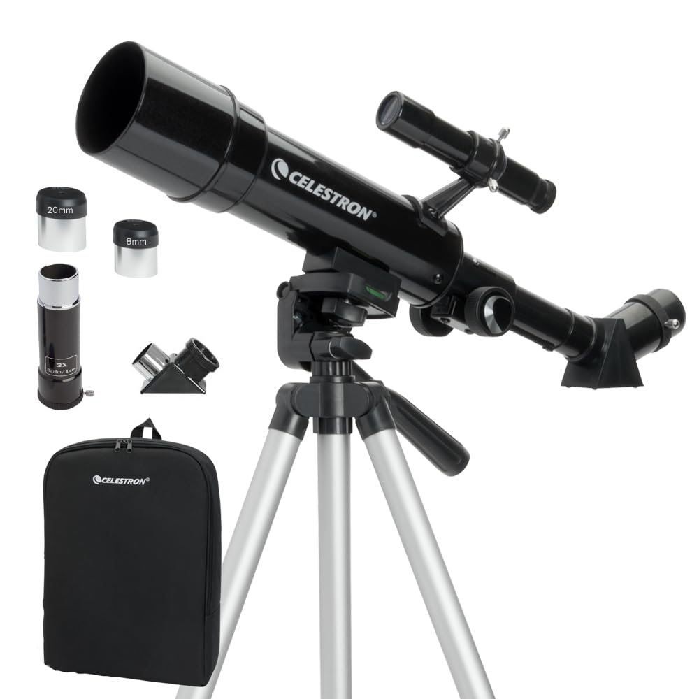 Celestron Travel Scope 50 Portable Refractor Telescope