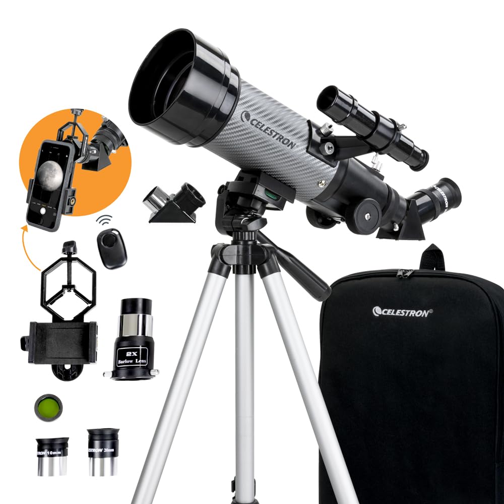 Celestron Travel Scope 70DX Portable Refractor Telescope