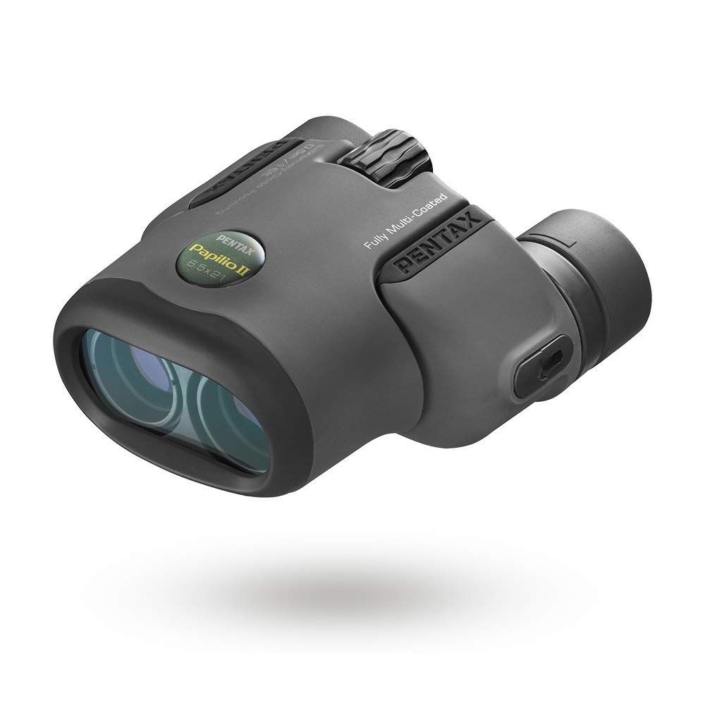 Pentax Papilio II 6.5x21 Binoculars in Gray