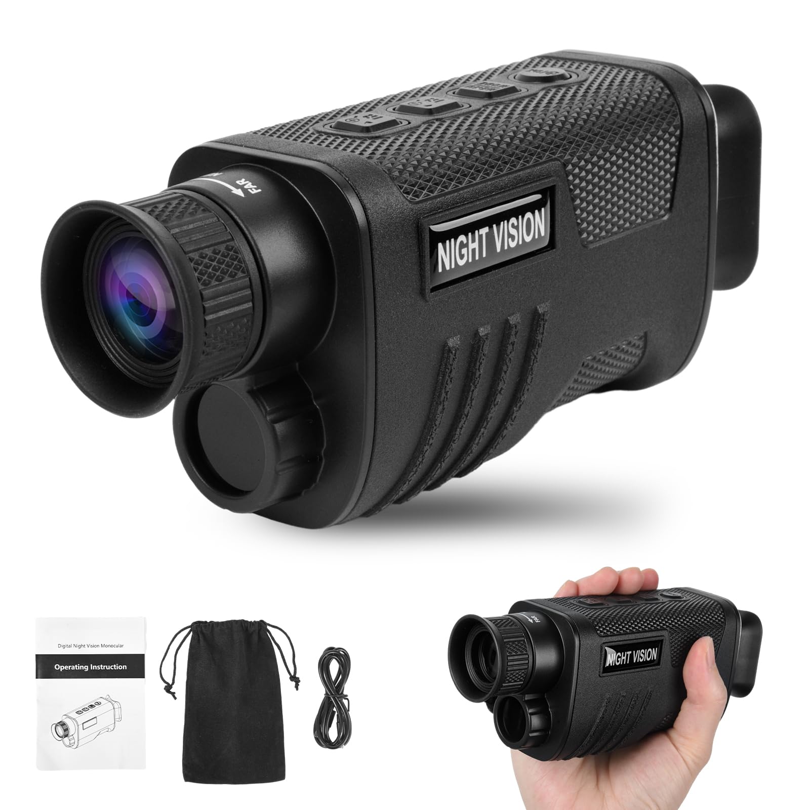 3 Best Night Vision Monoculars Under 200